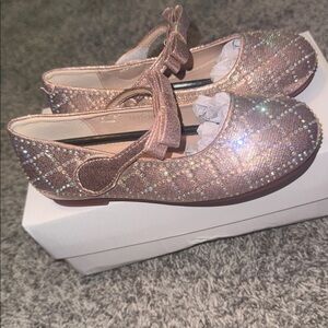 NWOT CC Girl Pink Sparkly Shoes